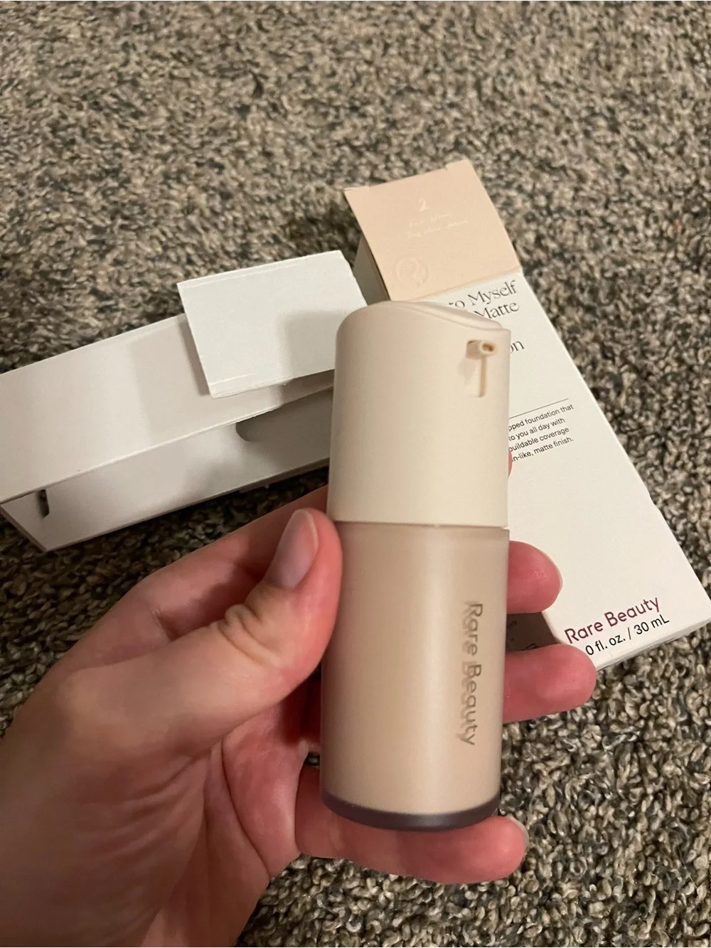 Rare Beauty True to Myself Natural Matte Longwear Foundation - Light